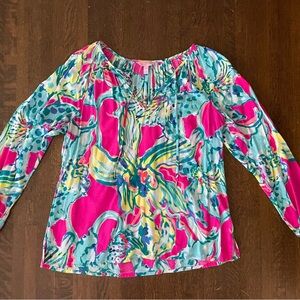 Lilly Pulitzer Willa top, size L